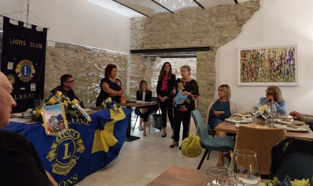 Lions Larino, inaugurazione di successo dell’anno sociale all’insegna di armonia e “We Serve”
