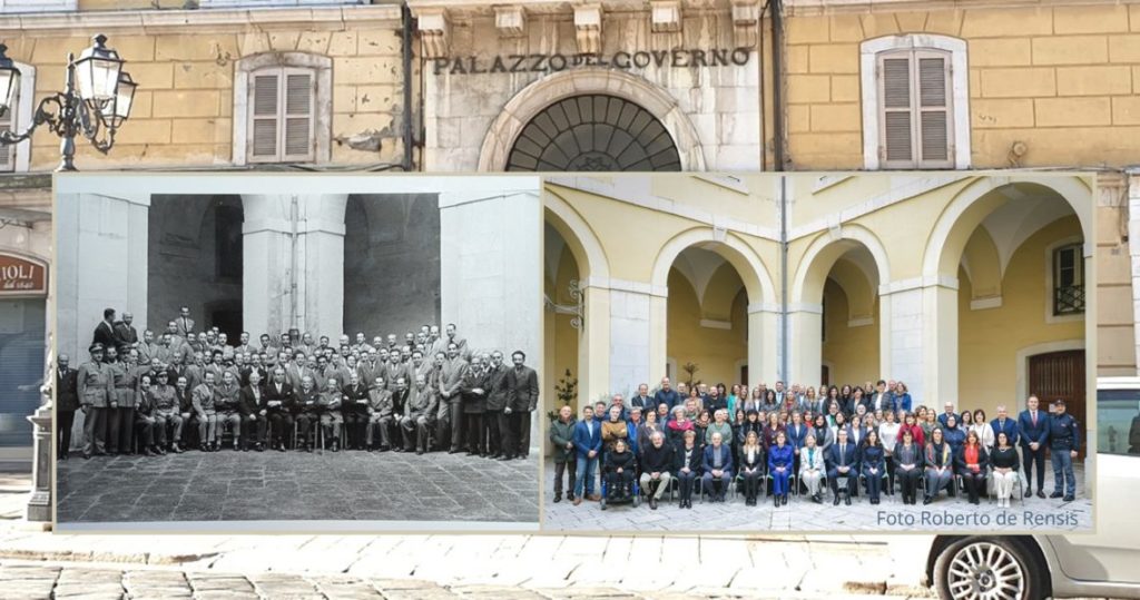 La Prefettura di Campobasso, ieri e oggi. Due epoche a confronto divise da 70 anni