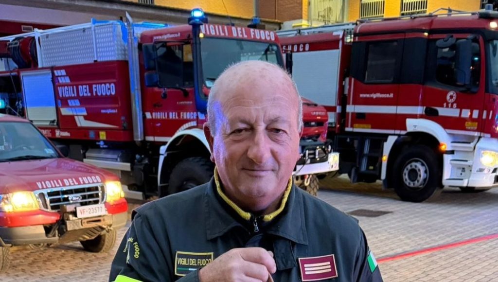 Vigili del Fuoco, congedo per pensionamento del Capo Reparto Esperto Lucio Orlando