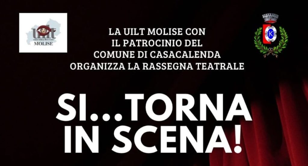 Uilt, riparte la stagione teatrale a Casacalenda: quattro appuntamenti imperdibili