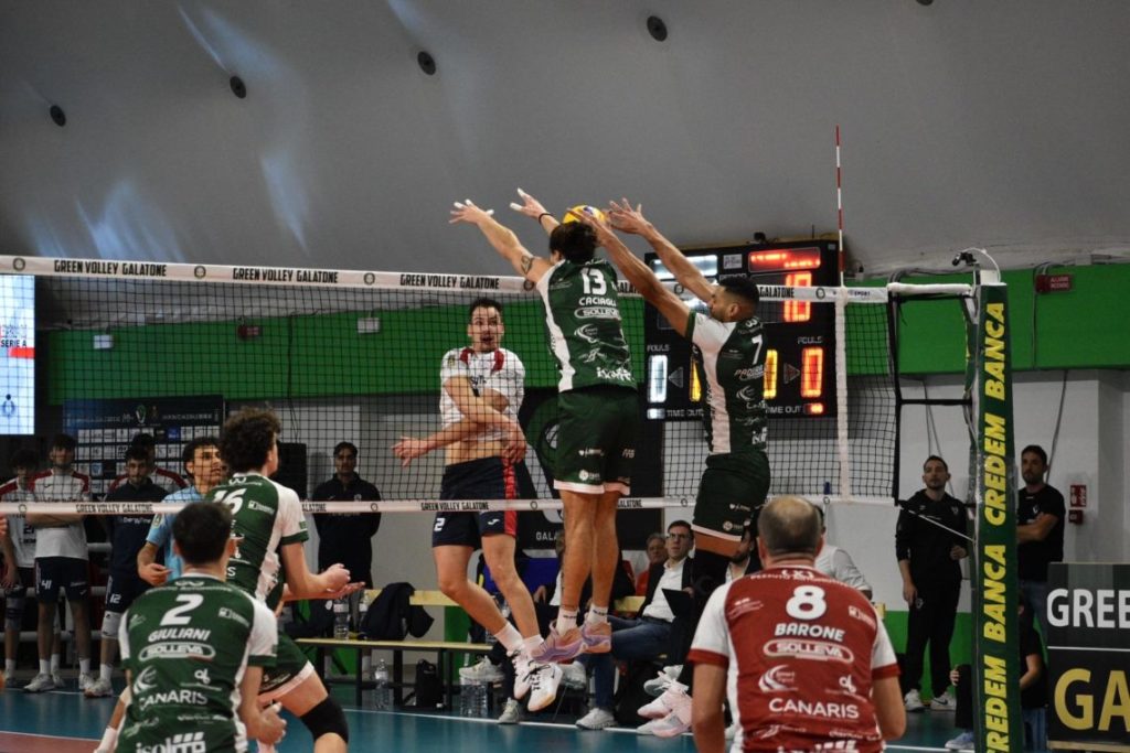 Spike Devils, maratona col sorriso a Galatone I rossoblù si impongono al tie-break sul campo dei salentini