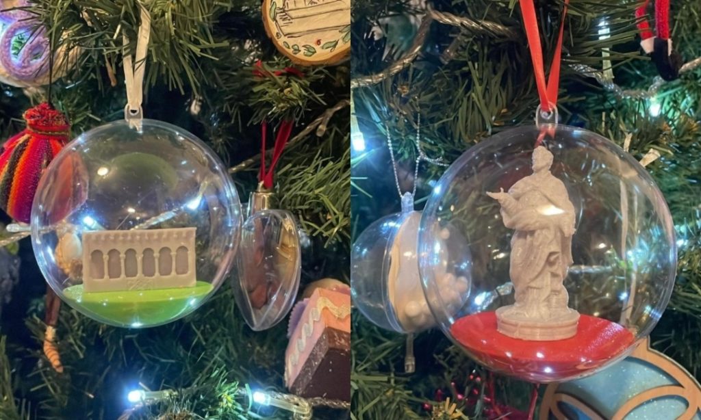 Palline di Natale con i simboli della storia di Isernia, promossa l’iniziativa “rIScopri”