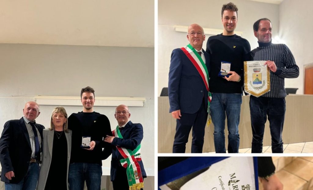 Vastogirardi, il campione di reining Enrico Sciulli è cittadino benemerito