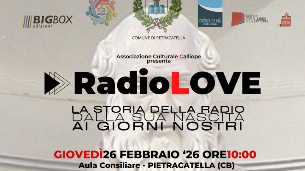 RadioLove fa tappa a Pietracatella: musica, immagini e parole che raccontano una lunga storia d’amore