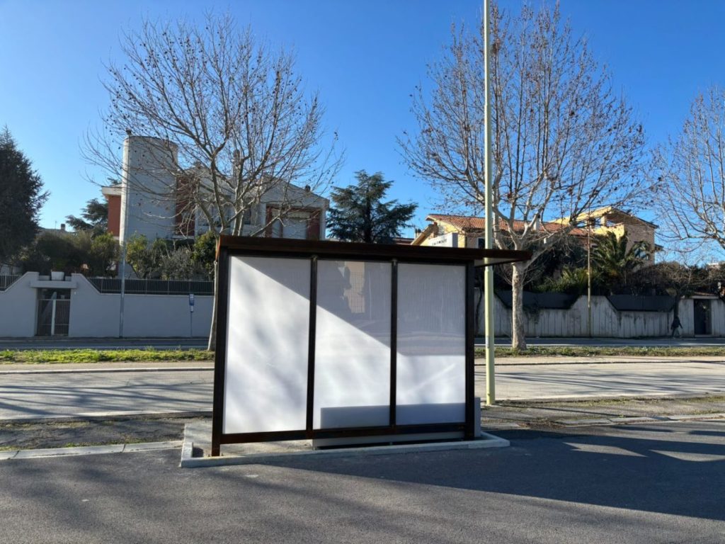 Termoli, cinque nuove pensiline per le fermate degli autobus