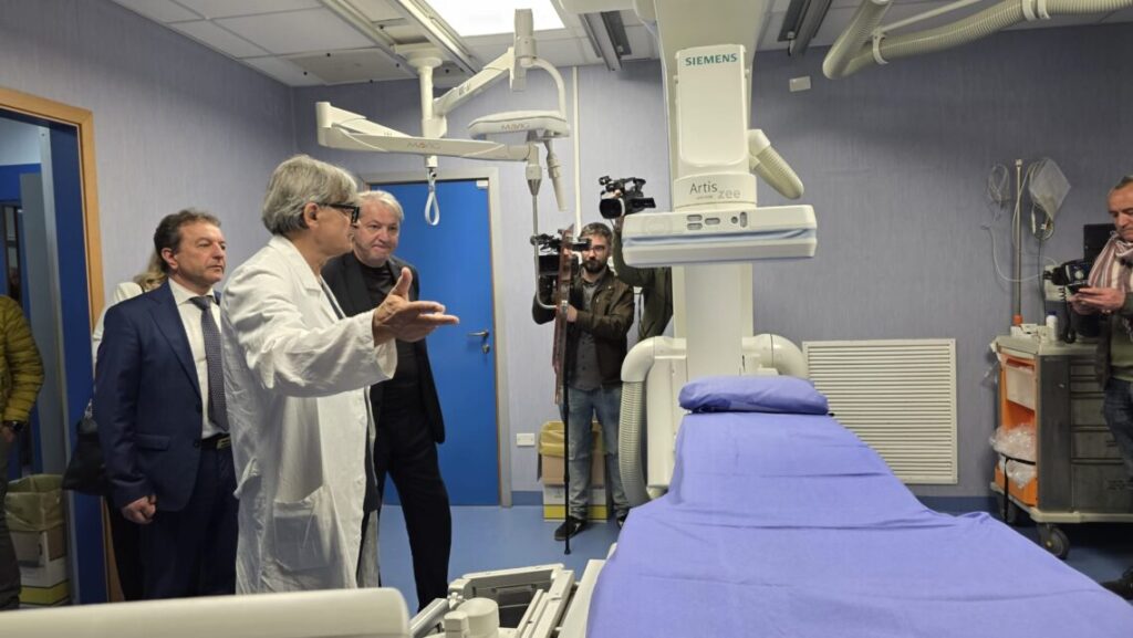Al Veneziale innovazione e tecnologia all’avanguardia: inaugurato il nuovo angiografo per la Cardiologia