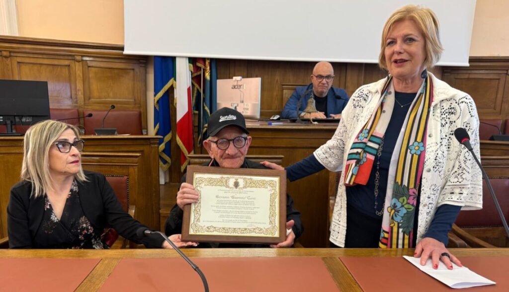 Giannino Curci, il custode dei bimbi mai nati: conferimento a Palazzo San Giorgio