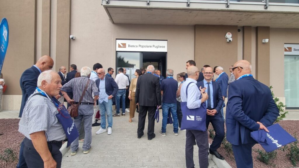 Bpp, una risposta contro la desertificazione bancaria: la filiale di Campobasso inaugura la nuova sede. FOTO E VIDEO