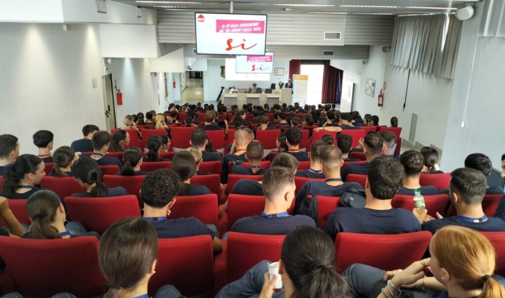 Una scelta consapevole che moltiplica la vita: l’Aido Molise incontra gli allievi della Polizia di Stato di Campobasso