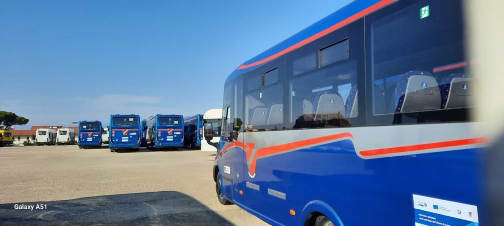 Tpl, 75 nuovi autobus per il Molise parcheggiati da 6 mesi a Vasto