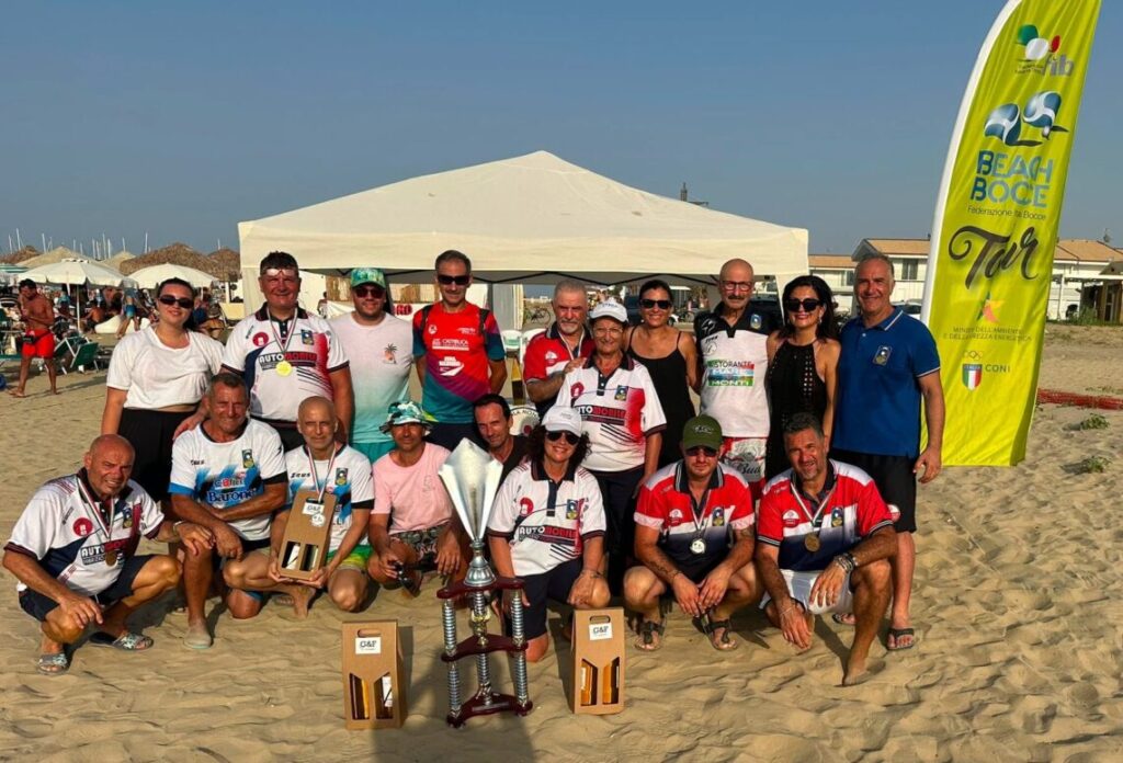 Beach Bocce: Ursillo, De Michele e Di Tota vincono il 4° Trofeo Montenerese