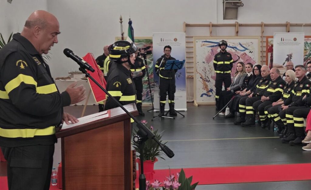 I Vigili del Fuoco rendono omaggio a Felice Di Pardo, intitolata aula didattica al compianto direttore