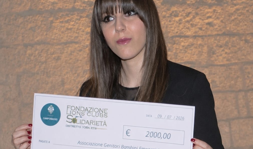 Il Leo Club Campobasso dona 2mila euro all’Agbe a sostegno dell’oncologia pediatrica