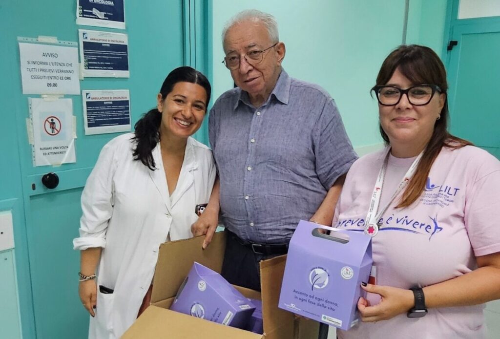 “Amica delle Donne”, consegnati i kit donati dal Banco Farmaceutico alle pazienti oncologiche