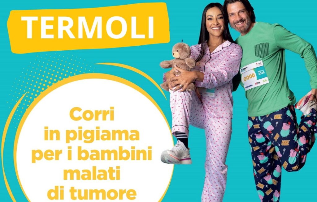 Una corsa in pigiama a Termoli per sostenere i pazienti oncologici pediatrici