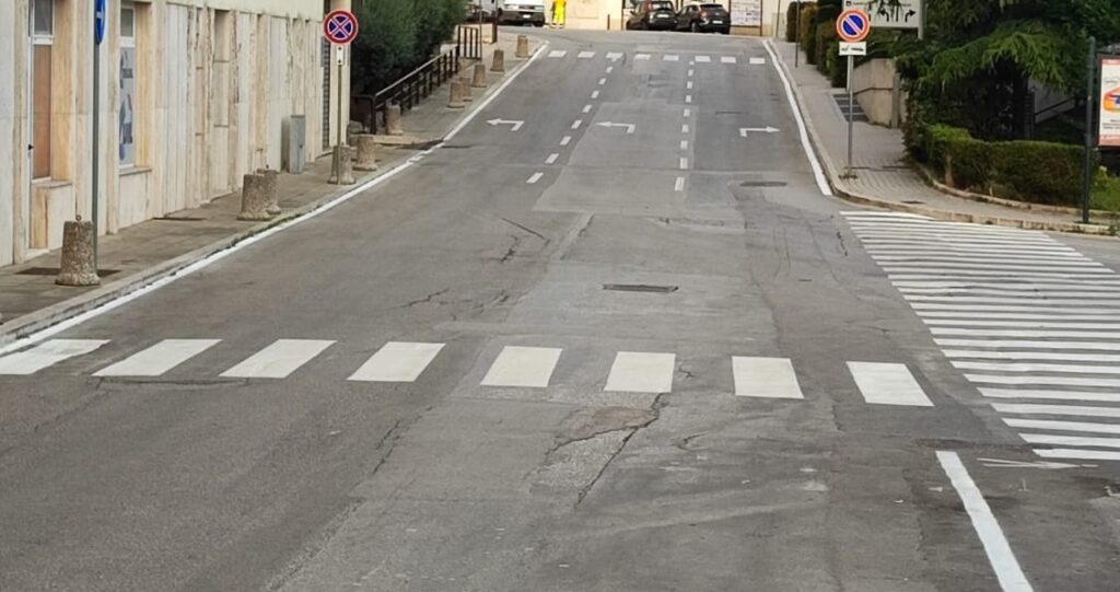 Segnaletica orizzontale, dalla serata del 13 luglio via ai lavori a Campobasso