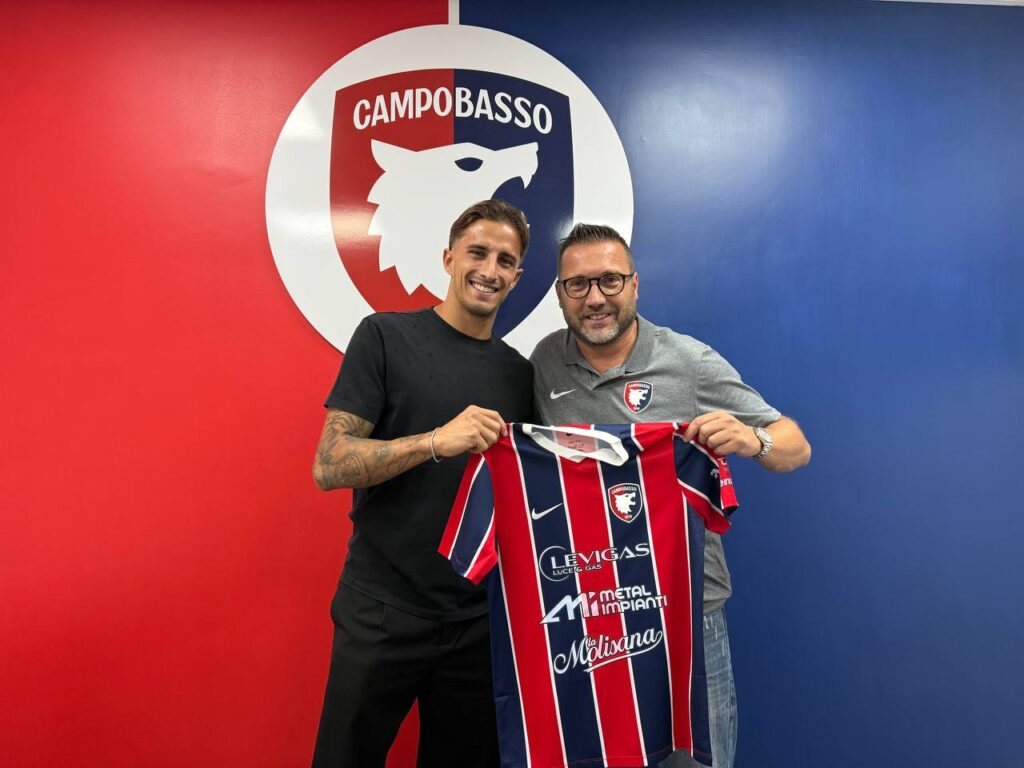 Serie C. Il Campobasso ingaggia l’esterno Lorenzo Coccia | Mancini ceduto all’Arezzo
