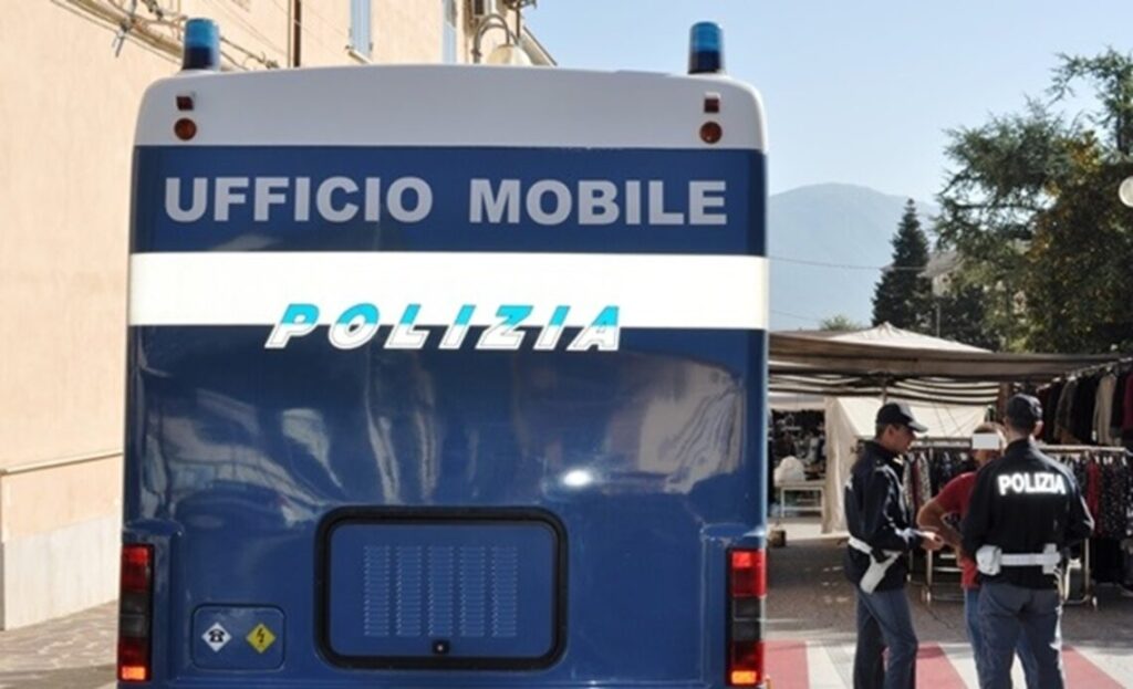 Sicurezza, Uil propone la presenza di due camper della Polizia in piazza Pepe e piazza della Repubblica