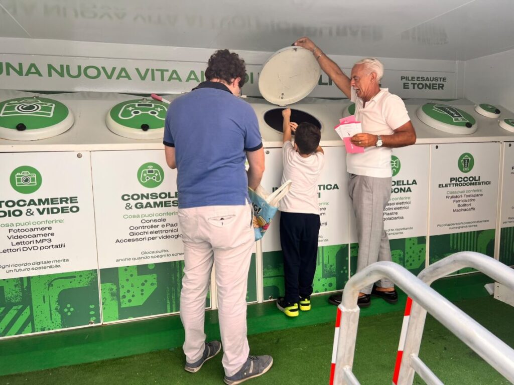 Campobasso risponde alla raccolta dei piccoli RAEE: grande partecipazione della comunità