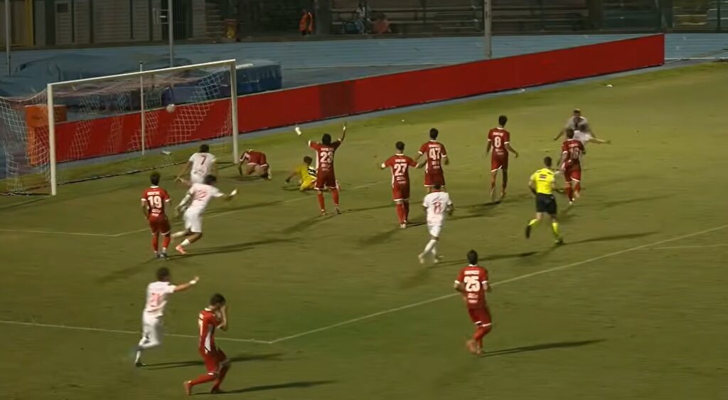 Serie C. Cuore Campobasso: riacciuffato il Grosseto nel recupero con un uomo in meno (2-2)