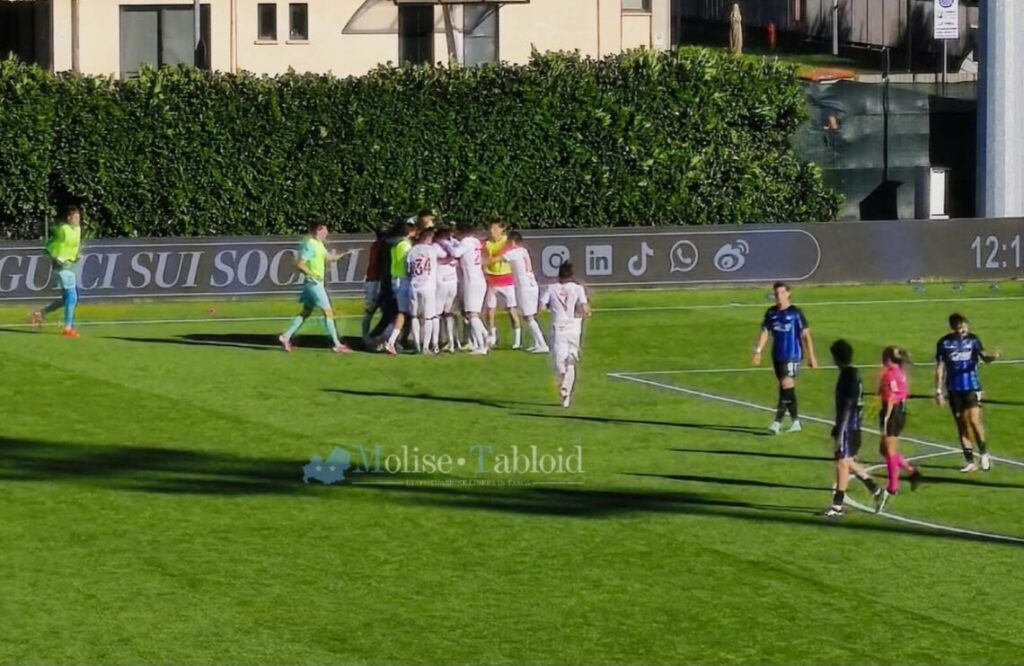 Serie C. Il Campobasso ritrova la vittoria: ribaltata l’Atalanta a domicilio