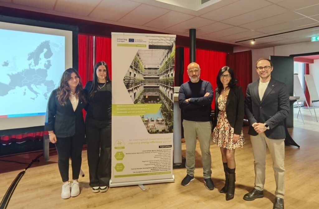 Progetto Detocs, Campobasso presente a Middelburg: energie rinnovabili e turismo sostenibile al centro del confronto europeo