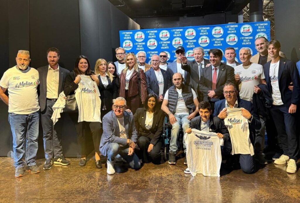 Forza Italia, delegazione del Molise a Milano per “L’Ottimismo della Volontà”